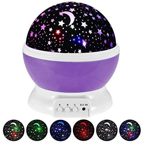 360 Degree Dream Rotating Projection Lamp