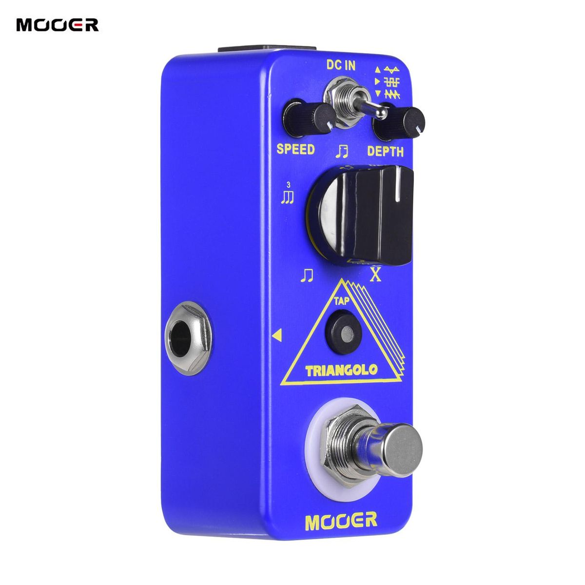Mooer Triangolo Digital Tremolo Pedal Electric Guitar Effect Pedal True Bypass Micro Series Compact Pedal