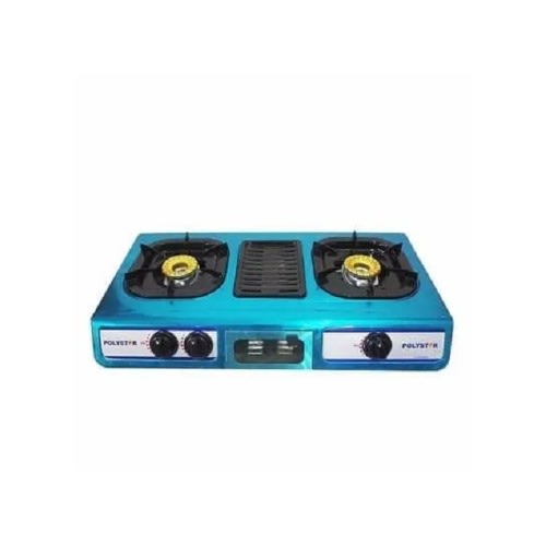 2 Burner Stainless Table Top Cooker With Grill Function Pv-gr89bx