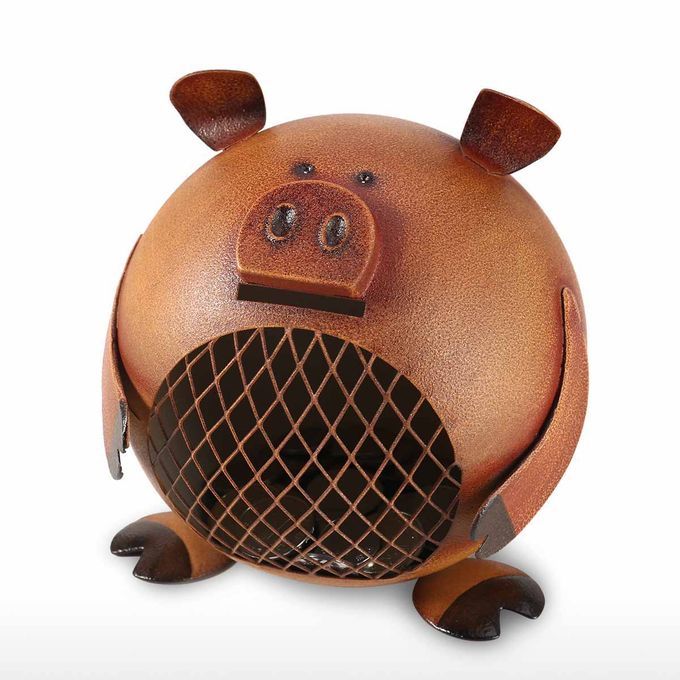 Lovely Piggy  Money Saving  For Kids Iron Coin  Nursery-