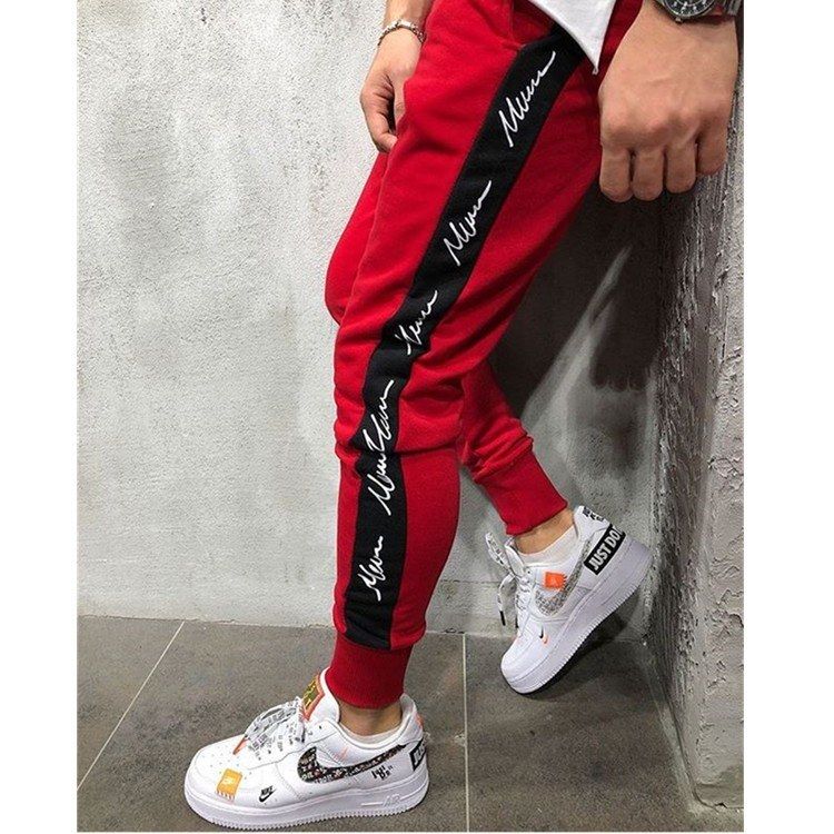 2019 New Muscle Brothers Fitness Trousers Outdoor Sports
