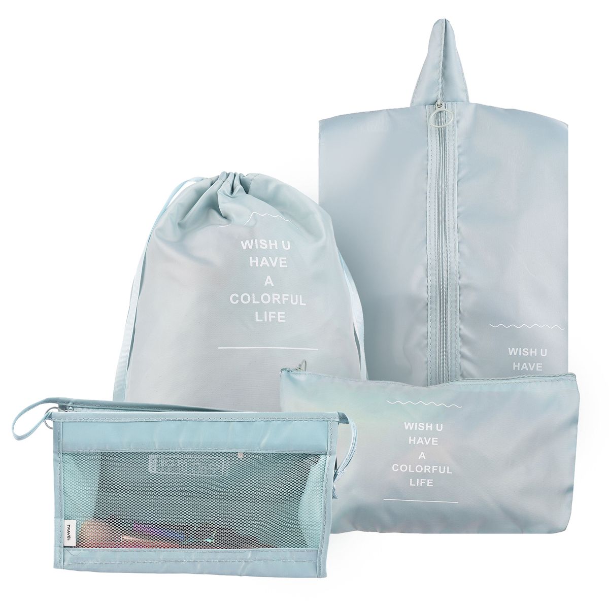 Storage Bags 9PCS Set Travel Organizer Suitcase Packing Set