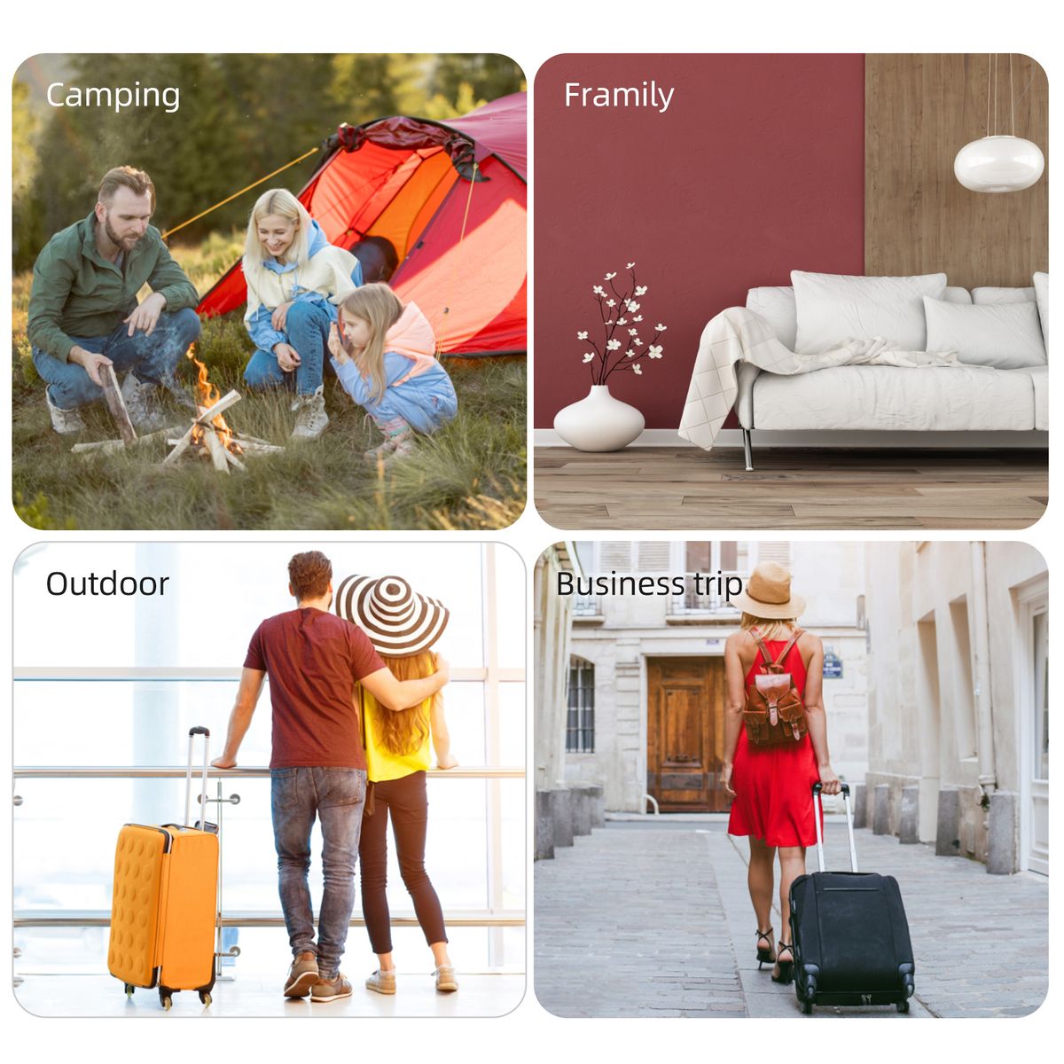 Storage Bags 9PCS Set Travel Organizer Suitcase Packing Set