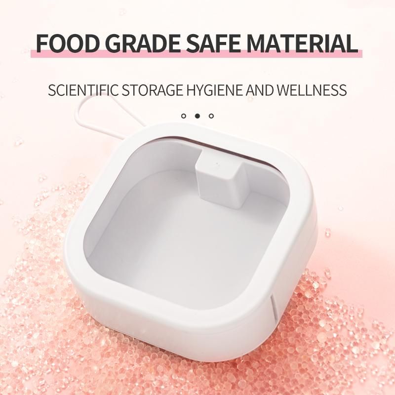 Y-kelin Dental Storage Box Fake Teeth Office Organization Retainer Case Drop Shipping Cosmetic Health Environmental Friendly