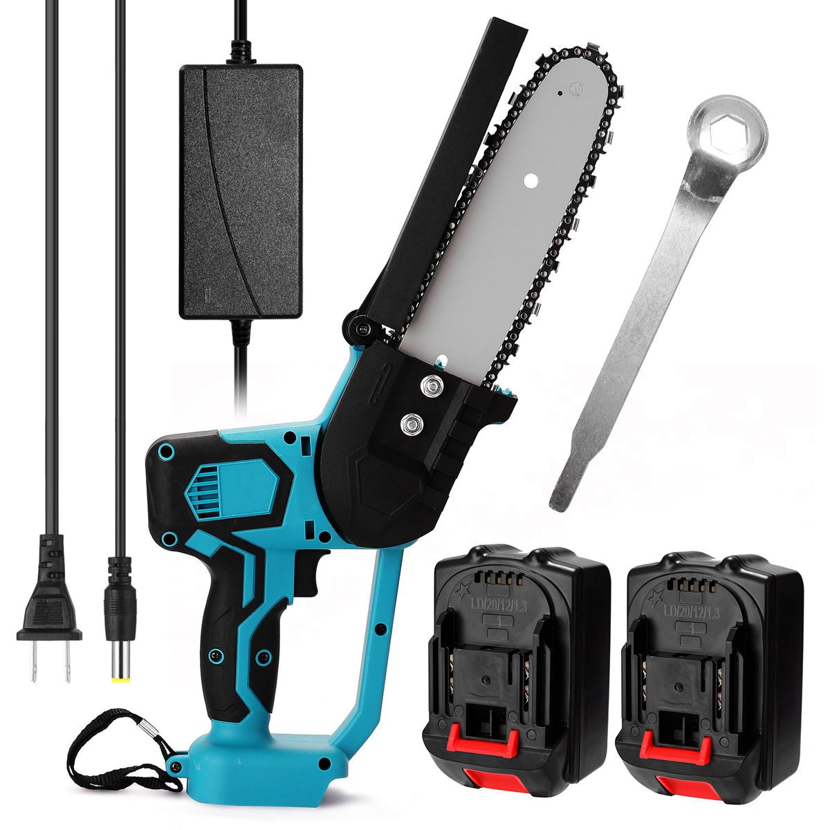 21V Two Battery Portable Electric Pruning Saw Rechargeable