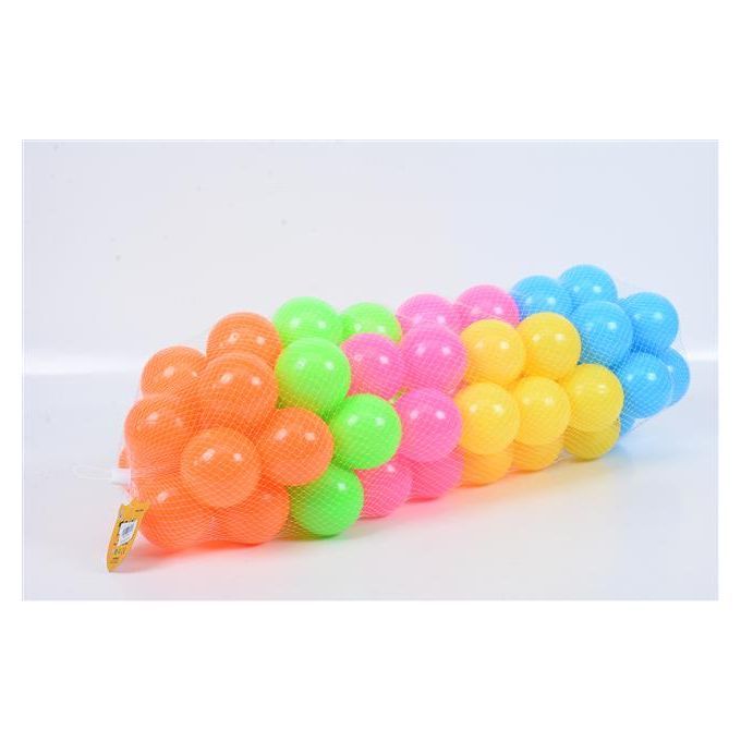 Colourful Soft Ball - 50 Pieces