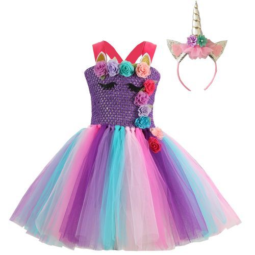 Girls Princess Dress[Christmas*Elk*Send Headwear]-3506