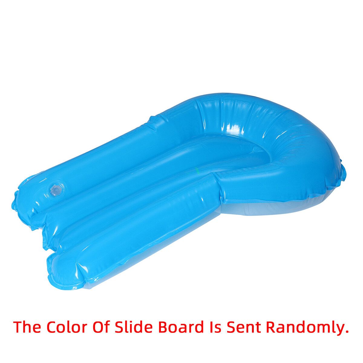 16FT Banzai Inflatable Water Slide Splash Racer Park Outdoor W/Slide Board Kids