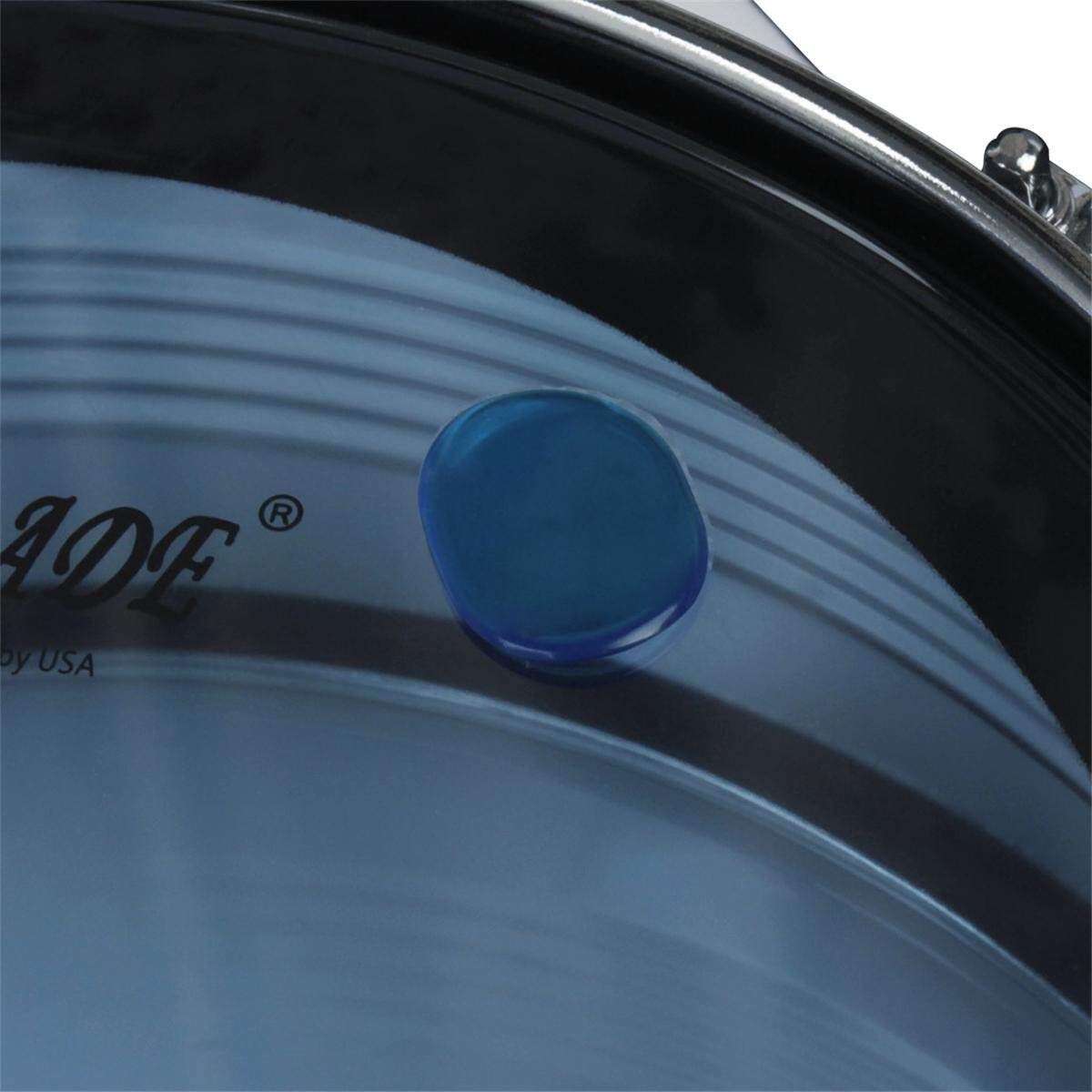 6 PCS / SET Drum Mute Silencer Pad Reuseable Drum Pads Blue/ Coffee/ White Blue