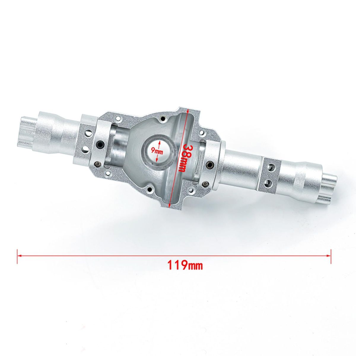 Aluminum Alloy Axle Housing Replacement for 1/10 Redcat Gen7 GN8 RC Car