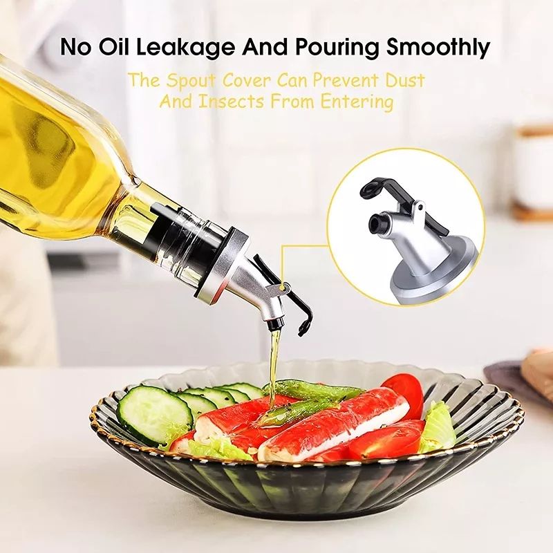 Dispenser Oil Bottle 500Ml For Cooking Lead-Free