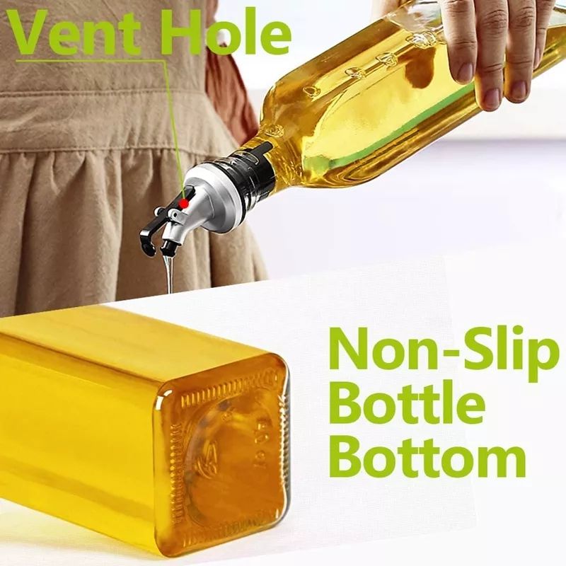 Dispenser Oil Bottle 500Ml For Cooking Lead-Free