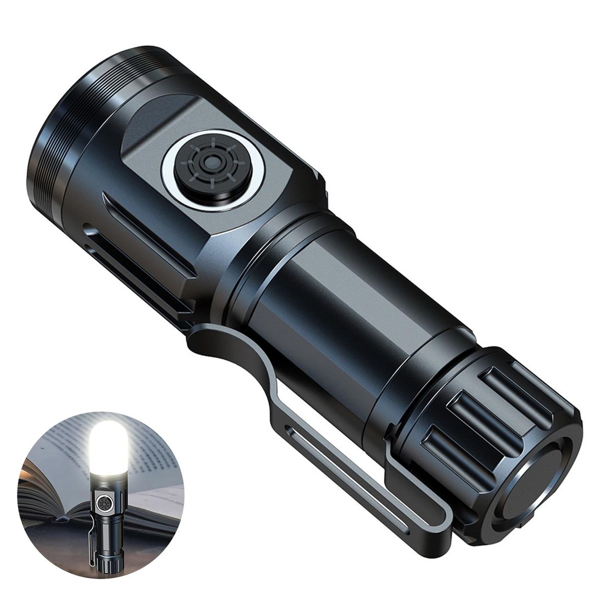 Pocket Torchlight Mini Camping Torch LED Flashlight White