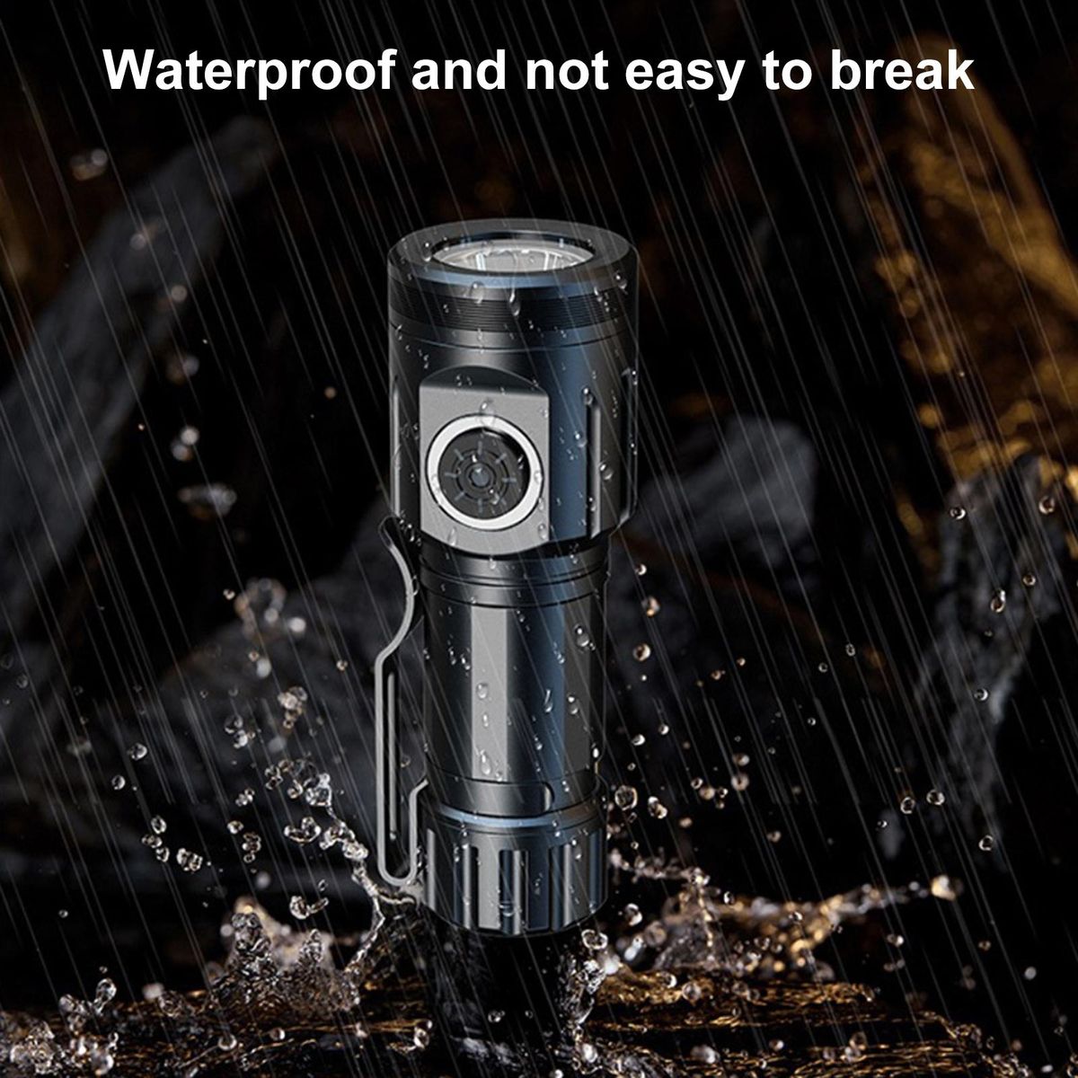 Pocket Torchlight Mini Camping Torch LED Flashlight White