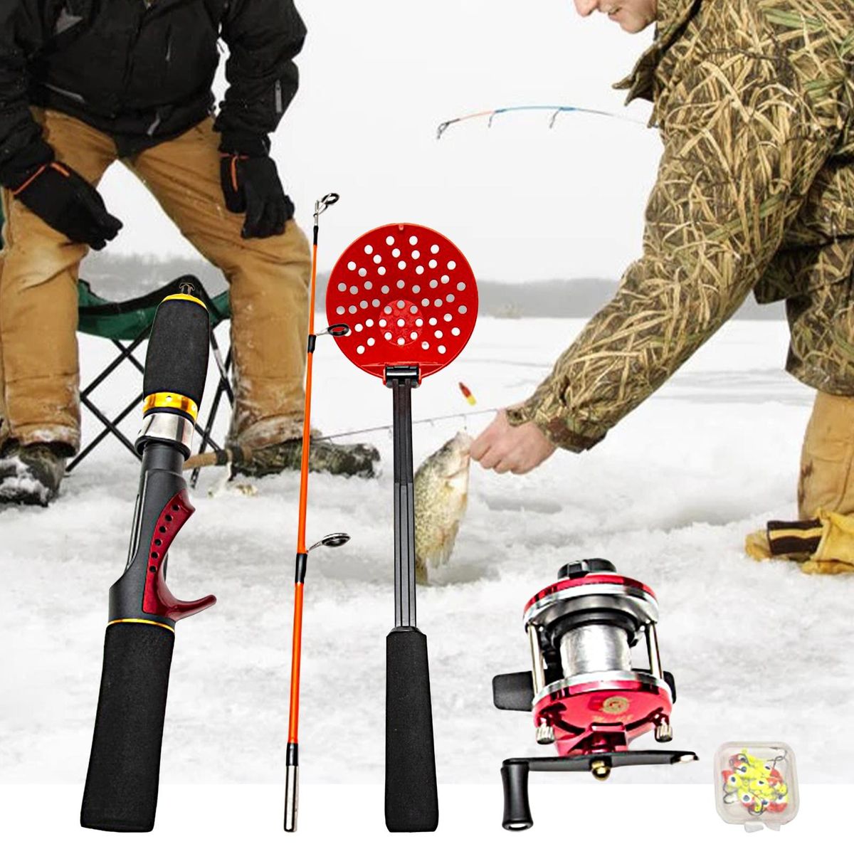1 Set Ice Fishing Combination Kit Multifunctional Ice Fishing Combination Kit
