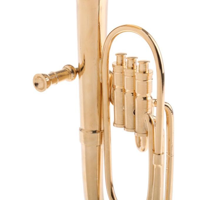 1/6 Copper Tuba Model Miniature Musical Instrument For Action Figure