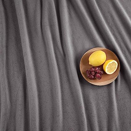 Queen Tornado Grey Blanket