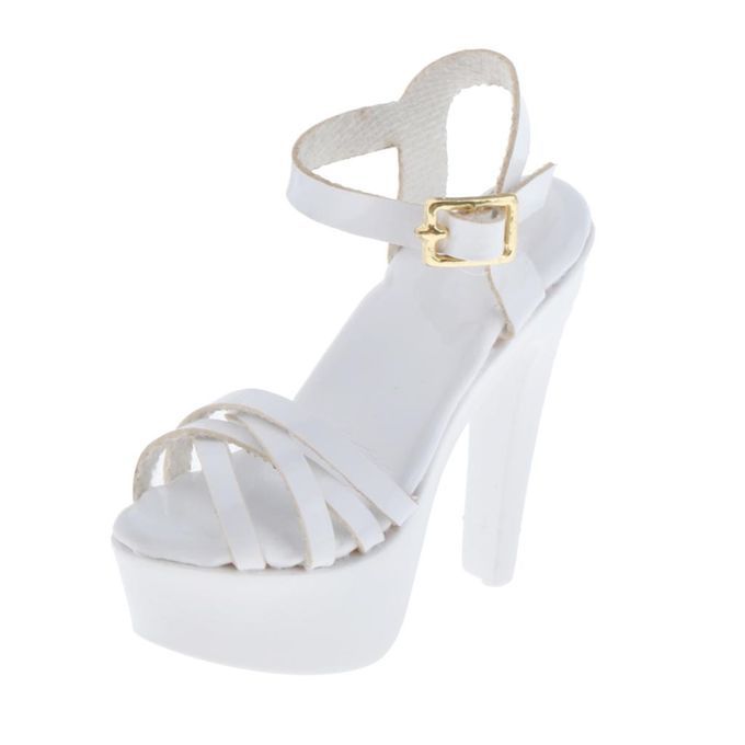 2x 1/6 Scale High Heel Ankle Boots Sandals Shoes Fit For Phicen 12"