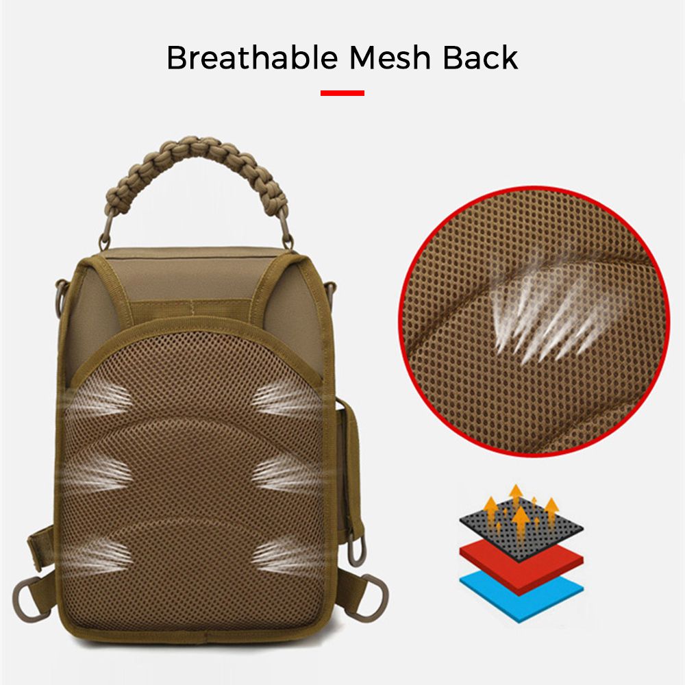 Fishing Sling Bag Fishing Tackle Storage Bag Tool Bag For