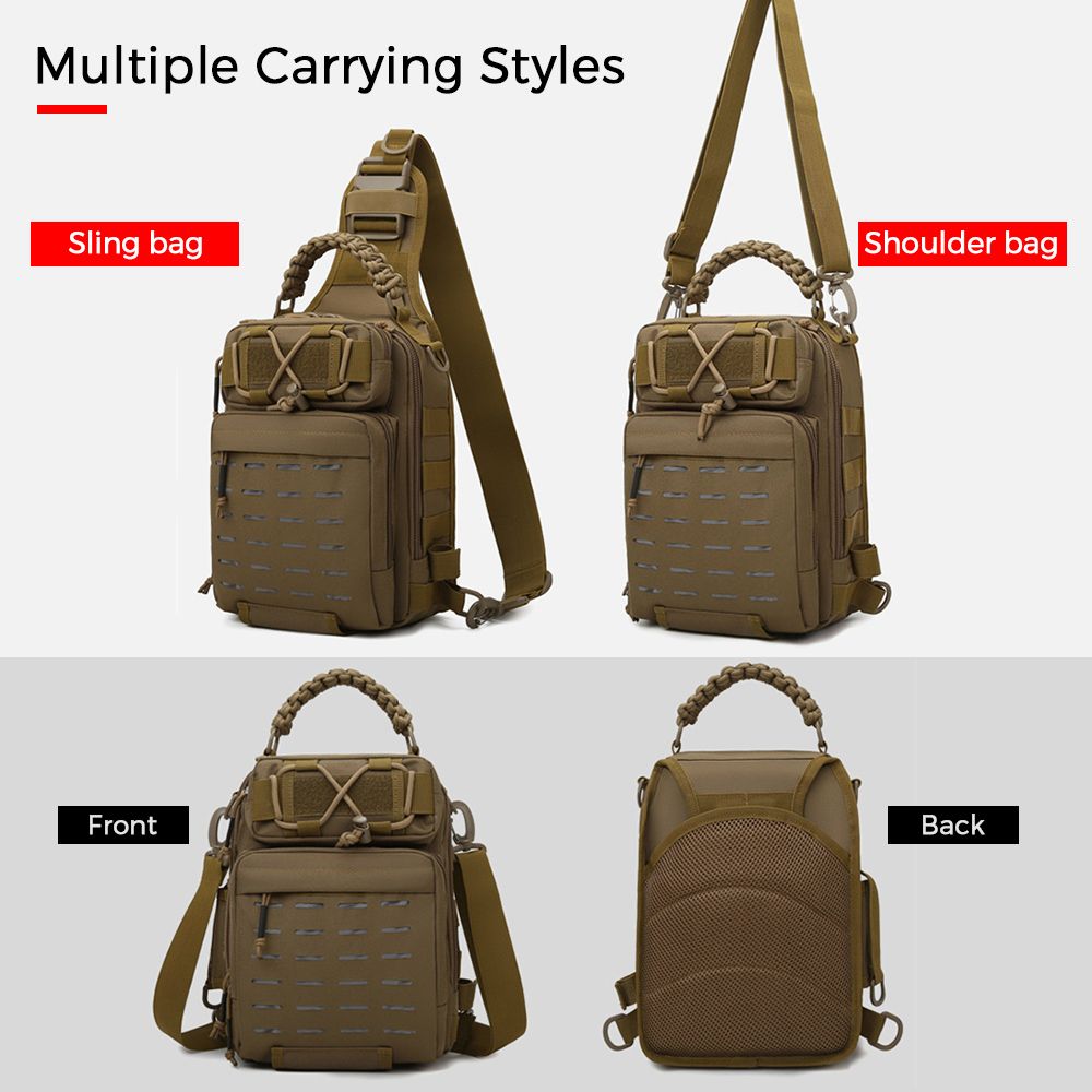 Fishing Sling Bag Fishing Tackle Storage Bag Tool Bag For