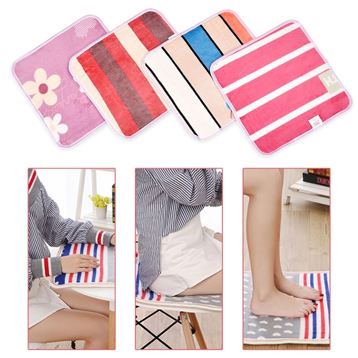 45x45cm Waterproof Puppy Electric Pet Heating Blanket Dog Cat Bed Heated Puppy Heater Mat Single Side