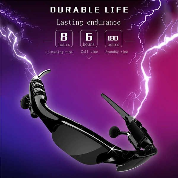 FBI Sport Stereo Bluetooth 5.0 Headset Driving Sunglasses/mp23 Riding Eyes Glasses