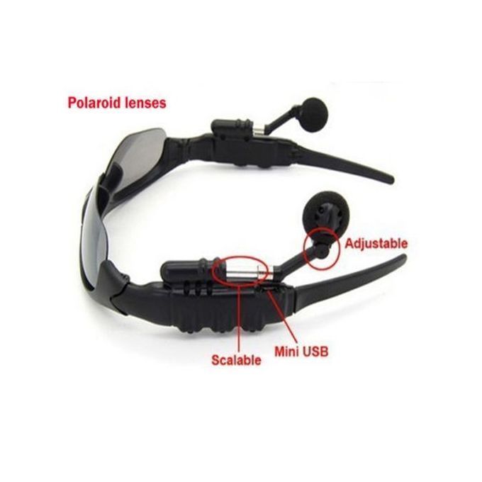 FBI Sunglasses Wireless Earphone Smart UBC Cycling Sport Music Bike Sun Glasses Headphone With Mic