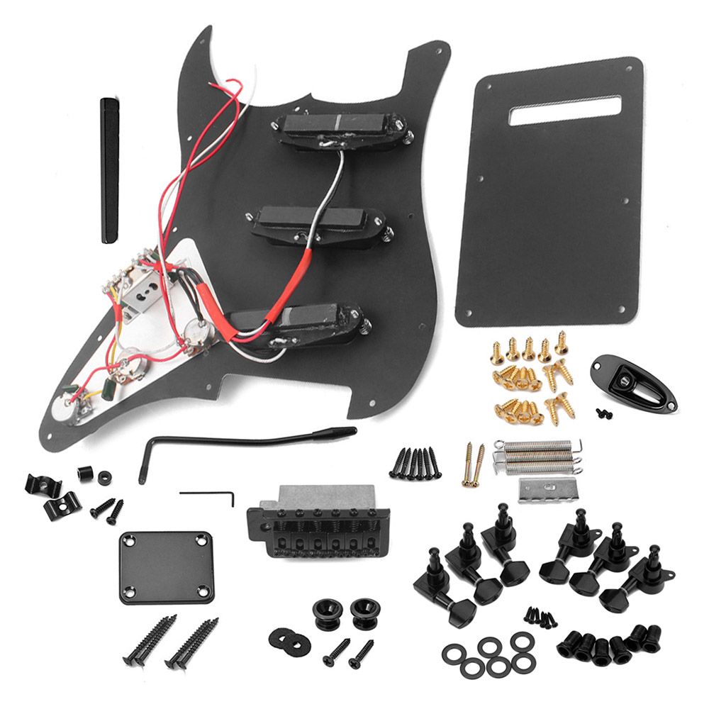 ST Style Electric Guitar Full Set DIY Accessory Kit