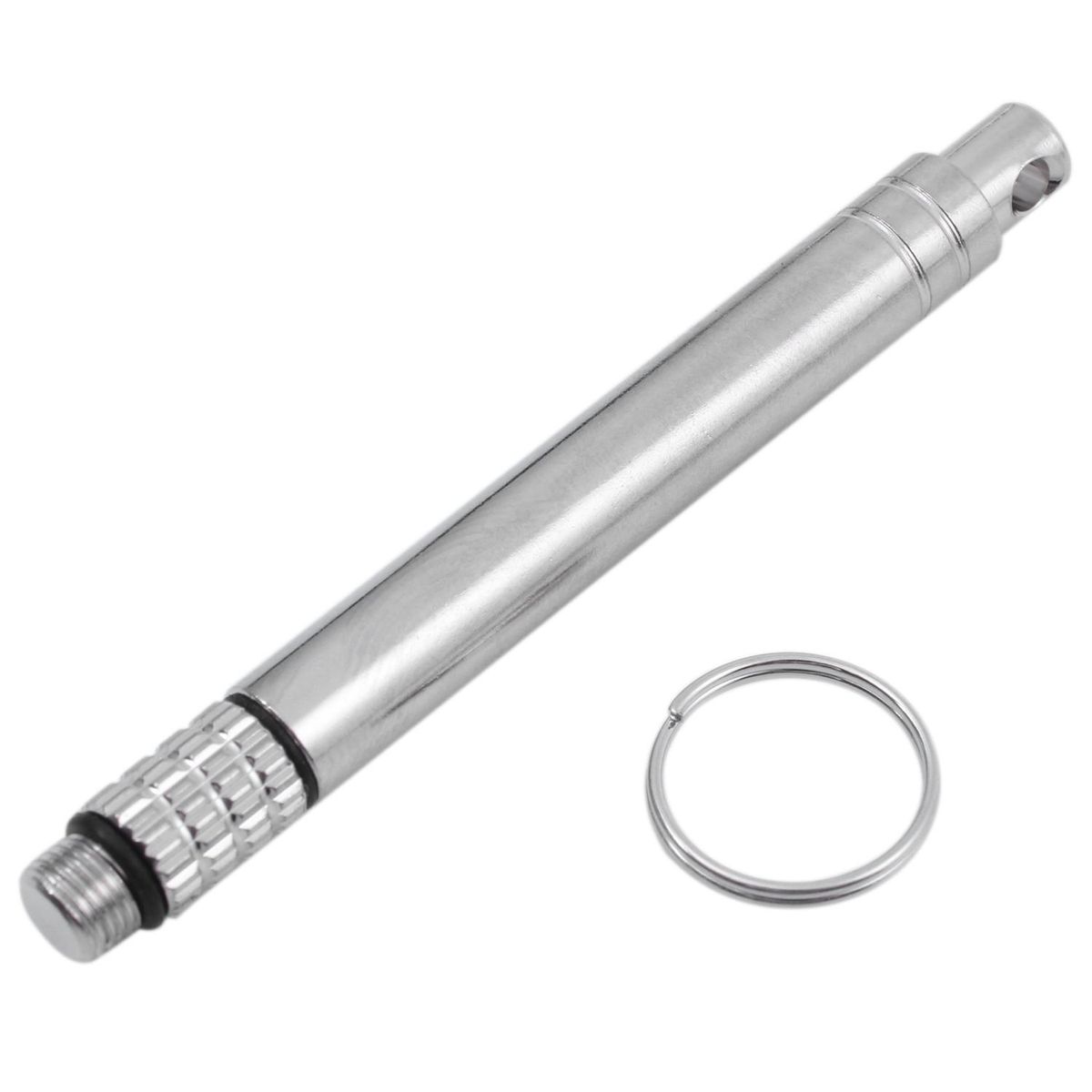 Titanium Outdoor Toothpick Fruit Fork Camping Tool Toothpick-Holder