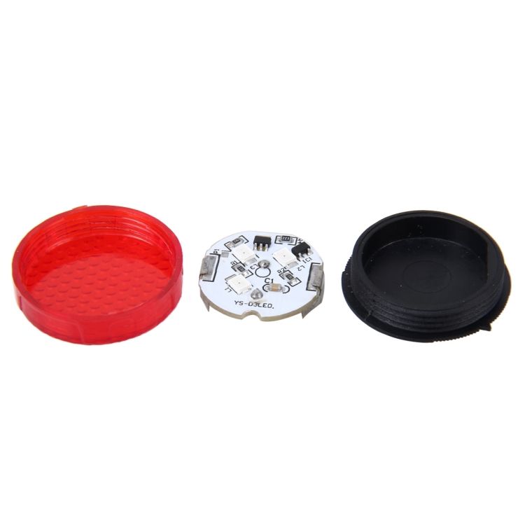 2 PCS Car Door Anti-collision Warning Strobe Light