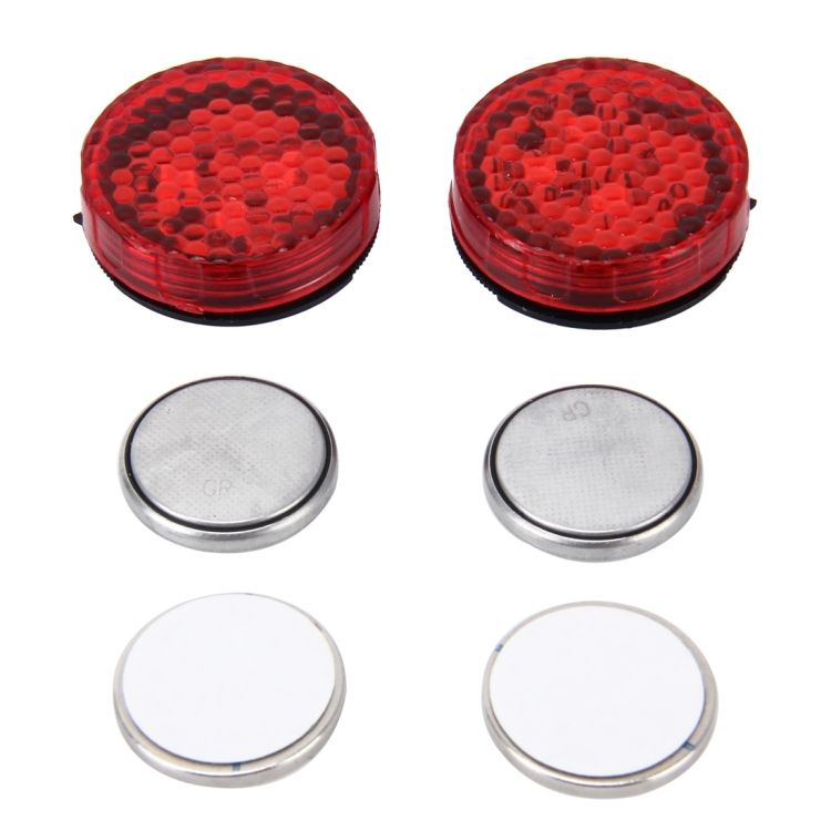 2 PCS Car Door Anti-collision Warning Strobe Light