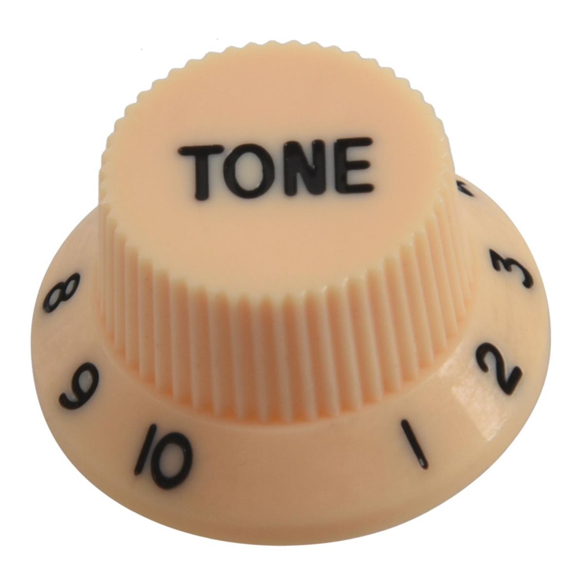 New Cream Dark Blue Font 1 Volume& 2 Tone Guitar Control Knobs For Fender Strat