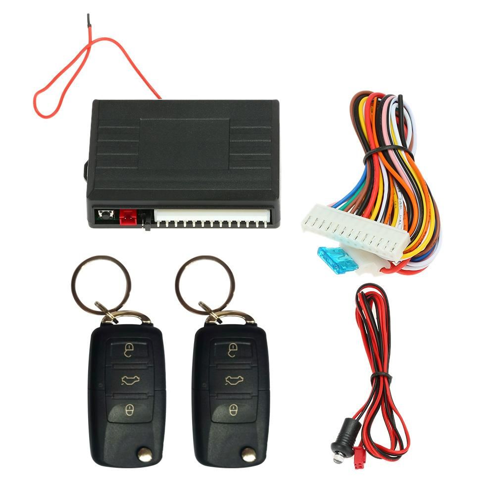 Car Door Lock Keyless Entry System Remote Central Locking Kit