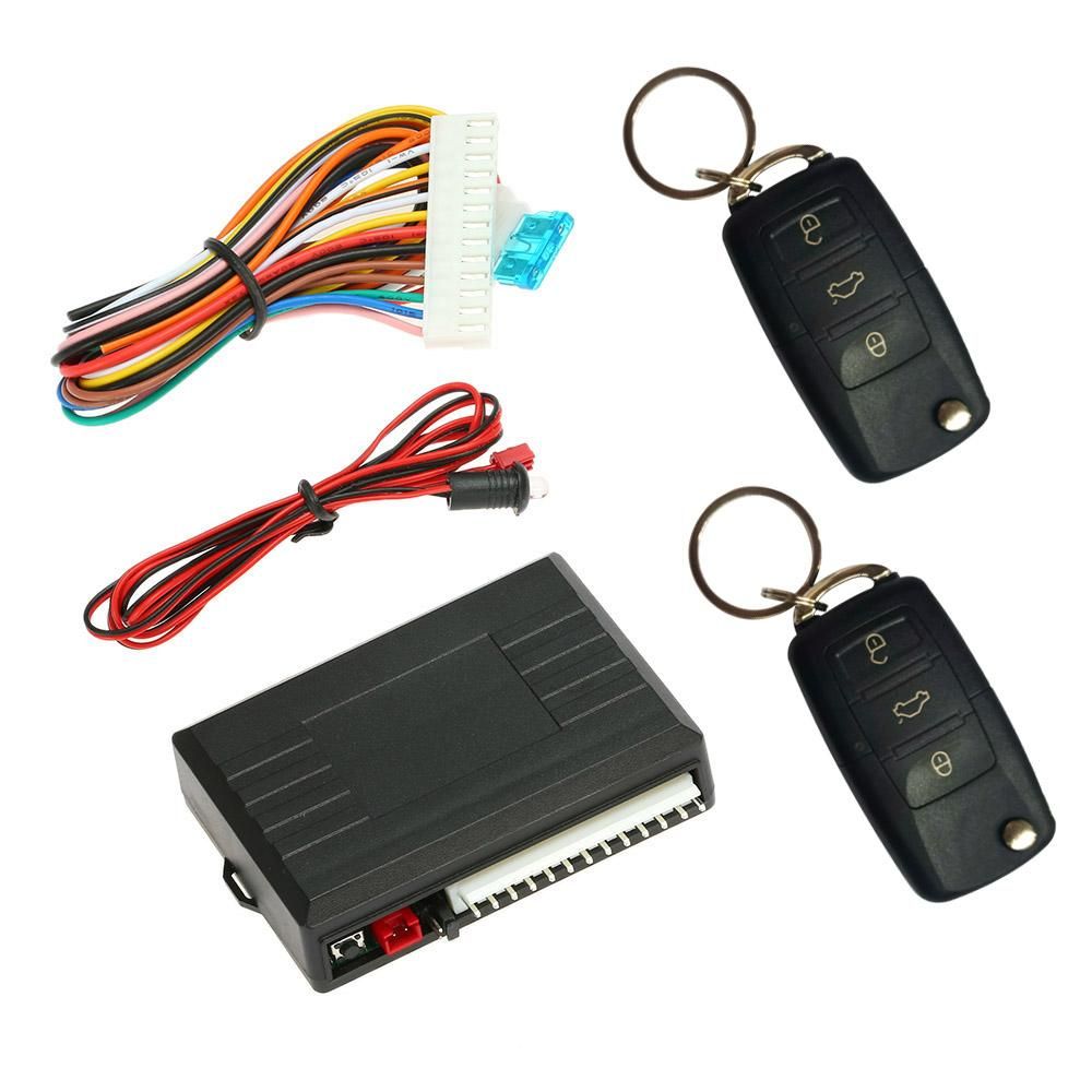 Car Door Lock Keyless Entry System Remote Central Locking Kit