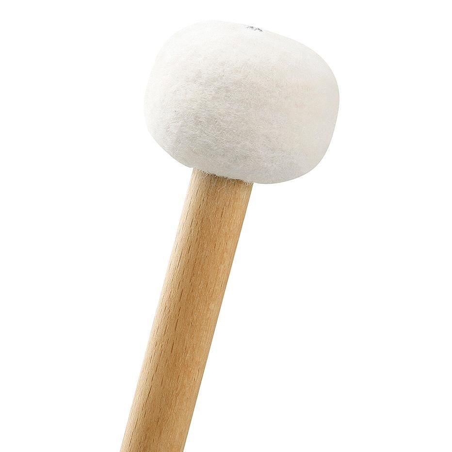 2 Pieces Double Head Drum Cymbal Gong Mallet Soft Hammer Sticks Mallets Rods Felt Hammer 385mm