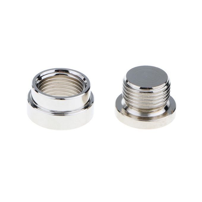 O2 Oxygen Sensor Step Style Bung Port Nut Fitting With Plug M18X1.5