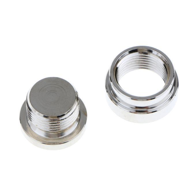 O2 Oxygen Sensor Step Style Bung Port Nut Fitting With Plug M18X1.5