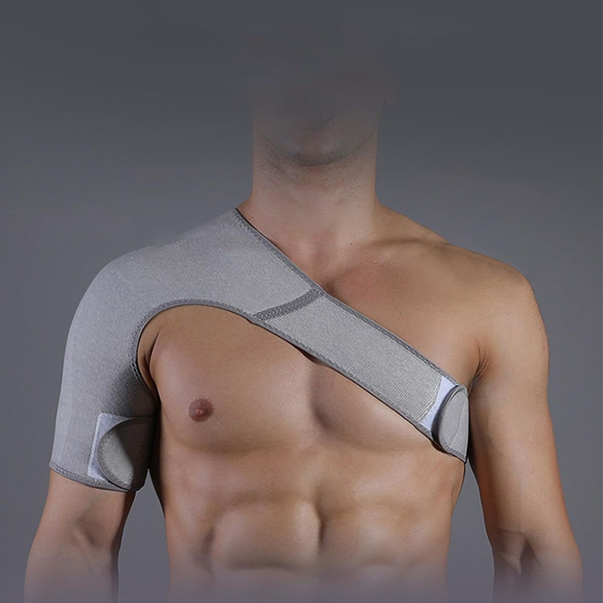 Shoulder Support Adjustable Shoulder Support Grey