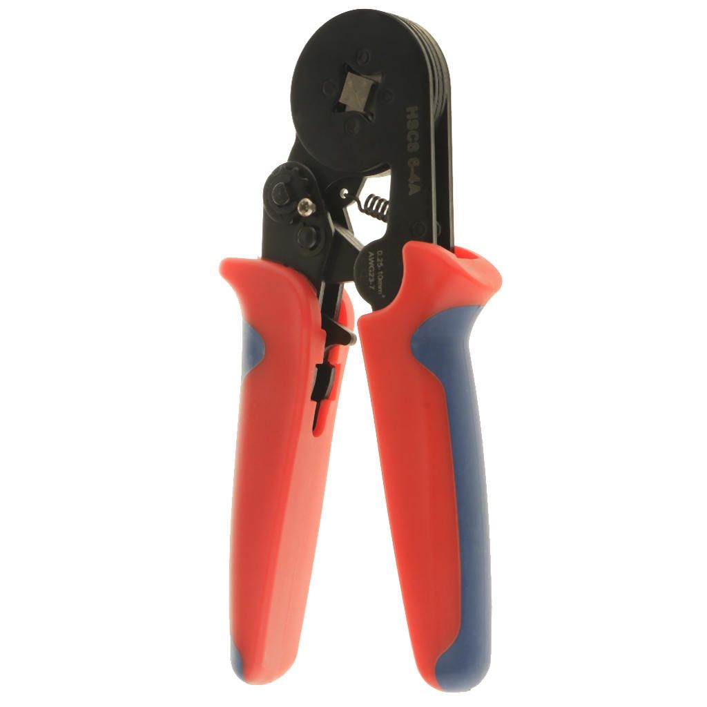 Ratcheting Wire Terminal Crimper For Wire Ends Ferrules B