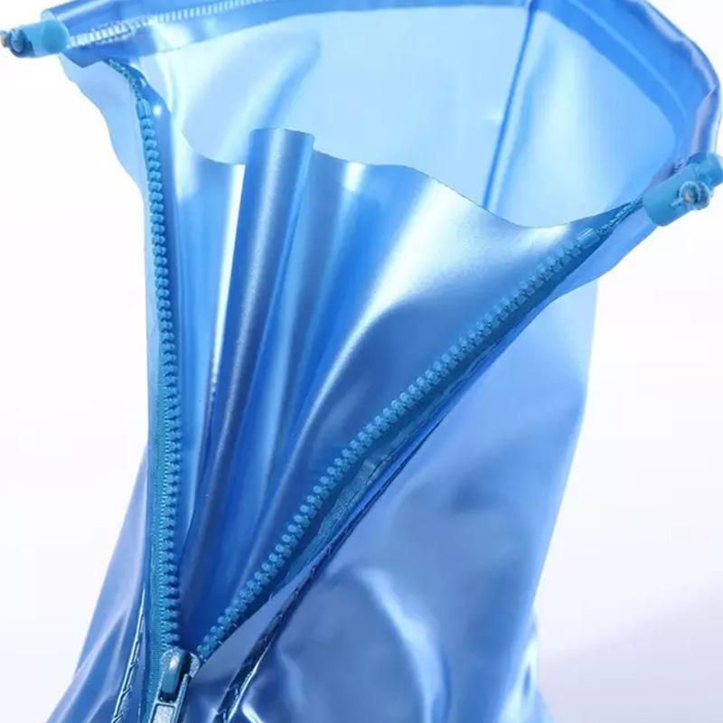 Drop shipping galoshes men rubber shoes waterproof shoe covers reusable water boots for woman for rain accessories for shoes