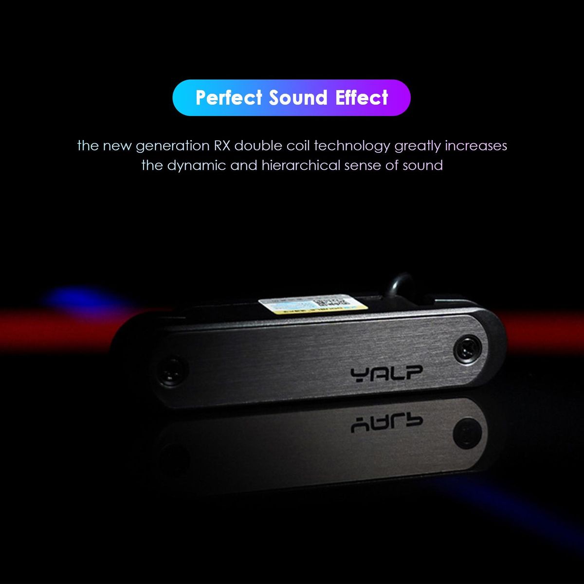 YALP Y1   Acoustic Guitar Pickup System  Preamplifier Magnetic Induction Coil Soundhole Pickup for 95-110mm Sound-hole Acoustic Guitar for Performance and Recording
