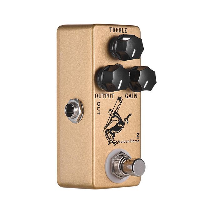 Muslady Golden Horse Guitar Overdrive Effect Pedal Full