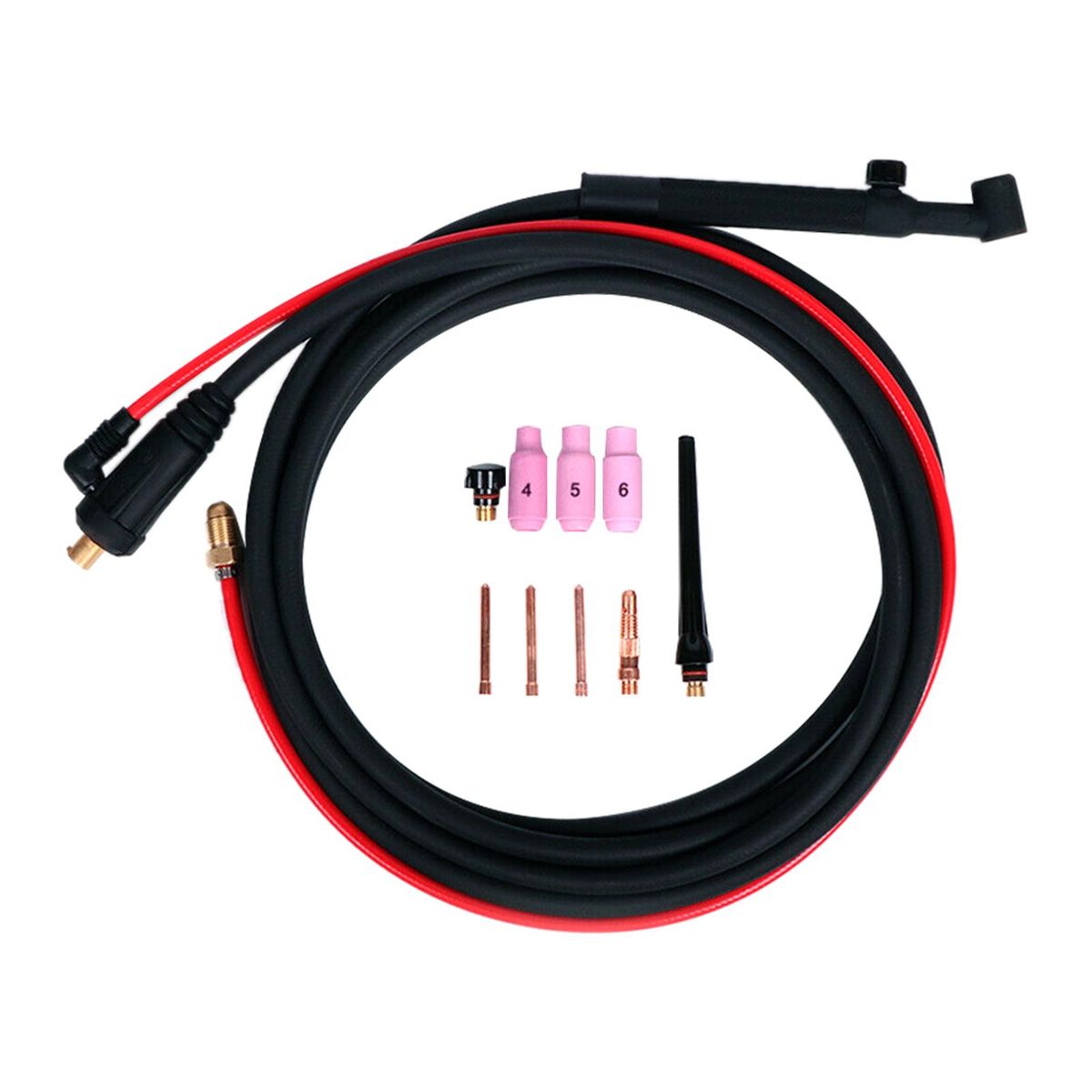 WP-17V Lift TIG Torch 150Amp 12ft Cable Air Cooled Welding Tool with 35-50 Connector for TL-195S TL-200M TL-200T