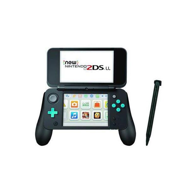 KJH Game Grip + Crystal Ccover + Touch Pen For NEW 2DSLL