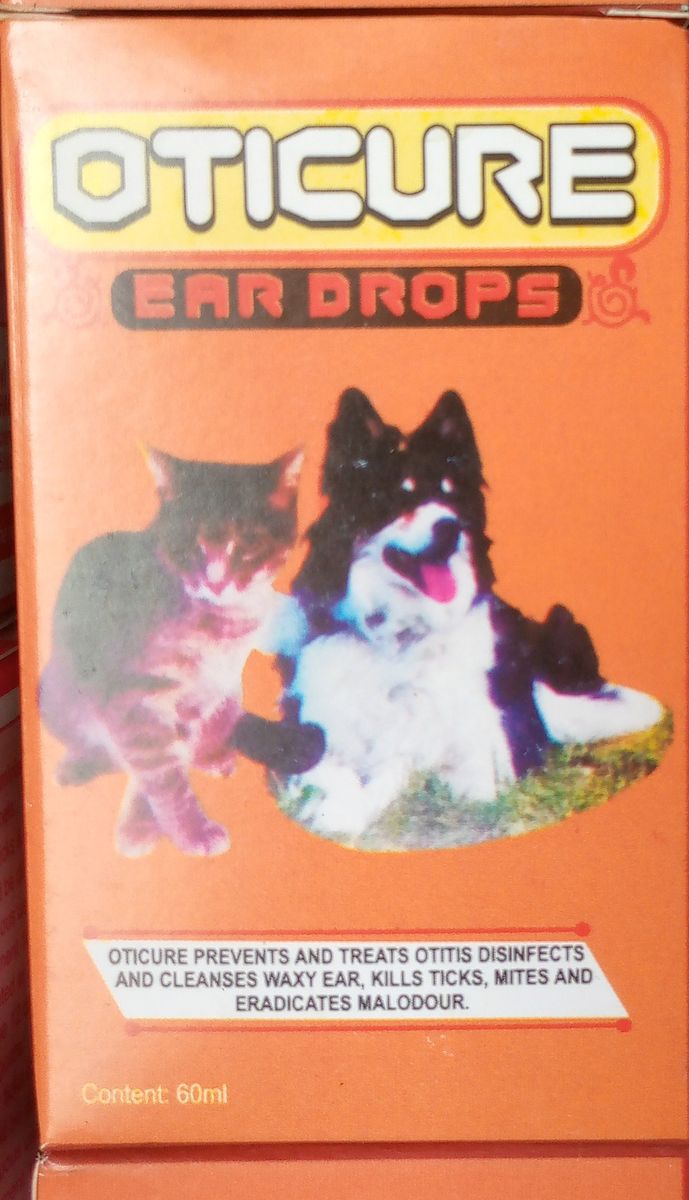 Oticure Eardrop For Dogs, Cats And Rabbits