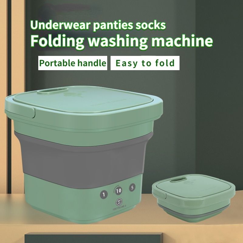 Mini Household Washing Machine Foldable Cleaning Artifact