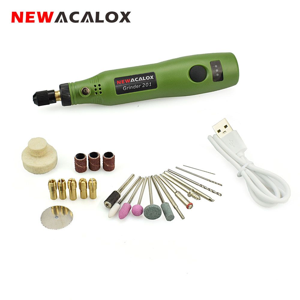 USB 5V DC 10W Mini Wireless Grinding Machine Variable Speed Rotary Tools Kit Drill Engraver Pen For Milling Polishing