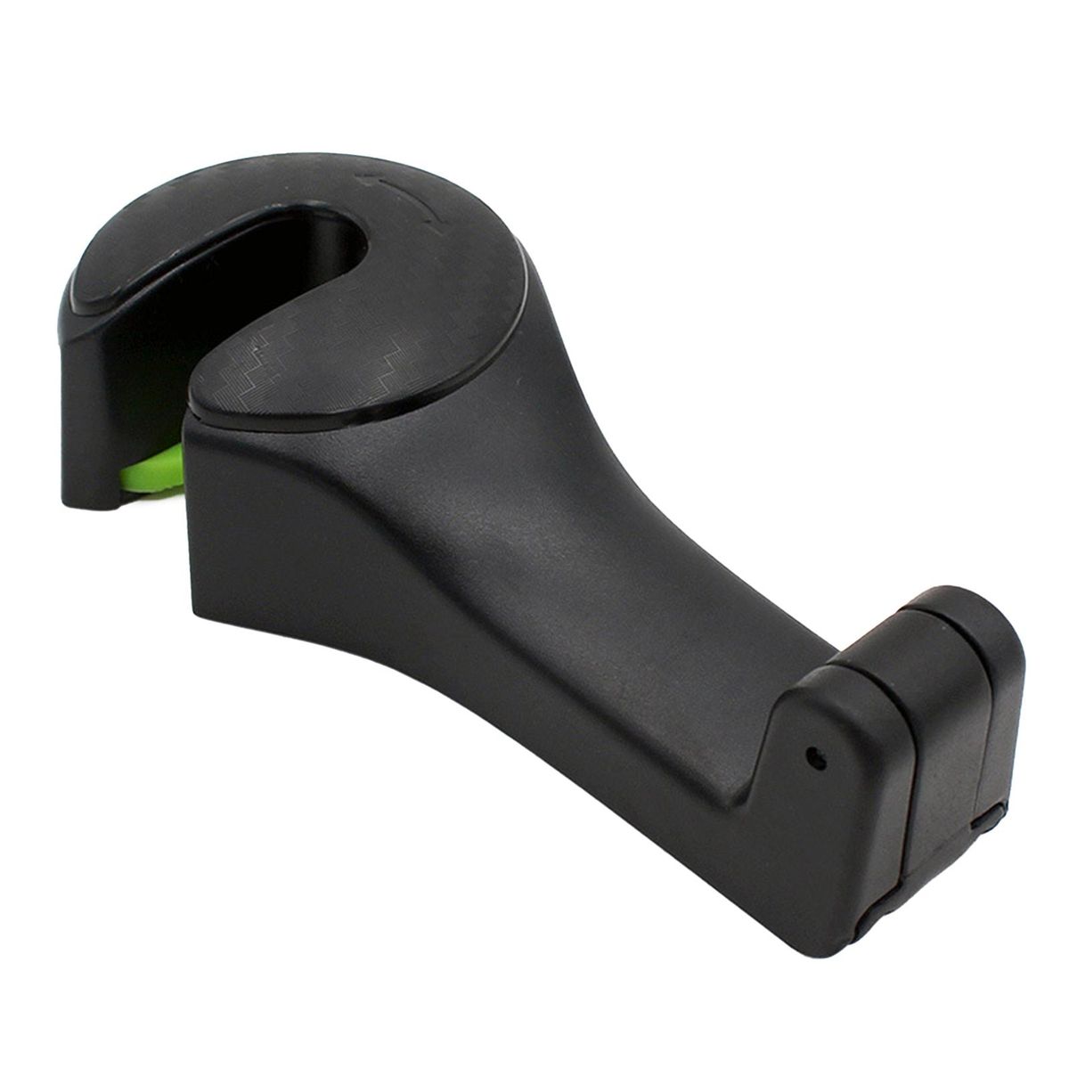 Seat Back Hanger 2 in 1 Car Back Seat Headrests Phone Holder Hook Black