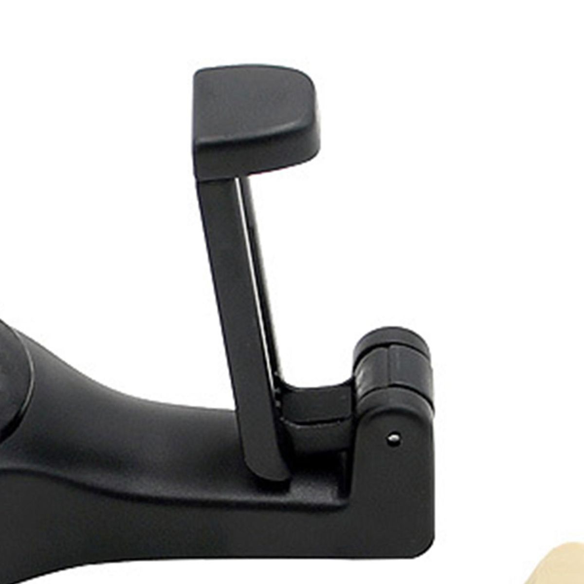 Seat Back Hanger 2 in 1 Car Back Seat Headrests Phone Holder Hook Black