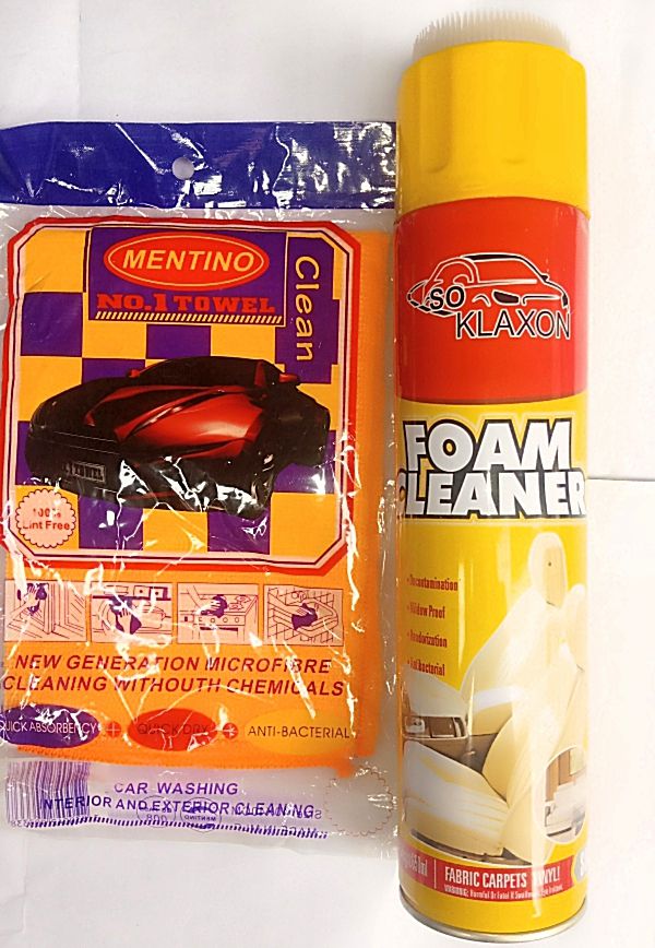 Multi Purpose Foam Cleaner + 1pcs Super Absorbent Towel